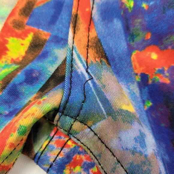 Like An Angel Watercolor Straight Jeggings size Large - Picture 8 of 8